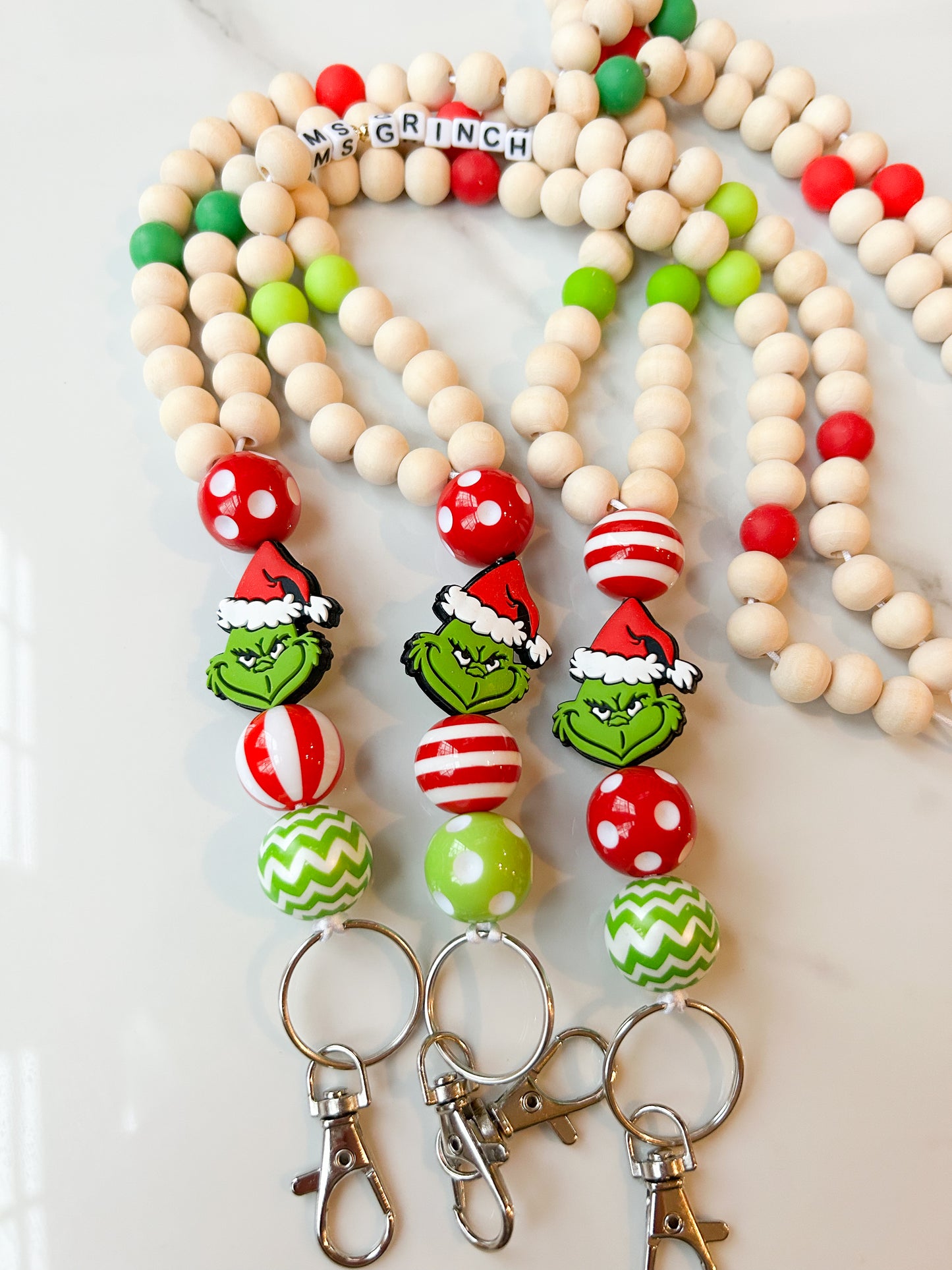 Christmas Teacher Lanyard, Cute Holiday Teacher Lanyard, Cute Elementary Christmas Lanyard, Winter Lanyard, Teacher Gift