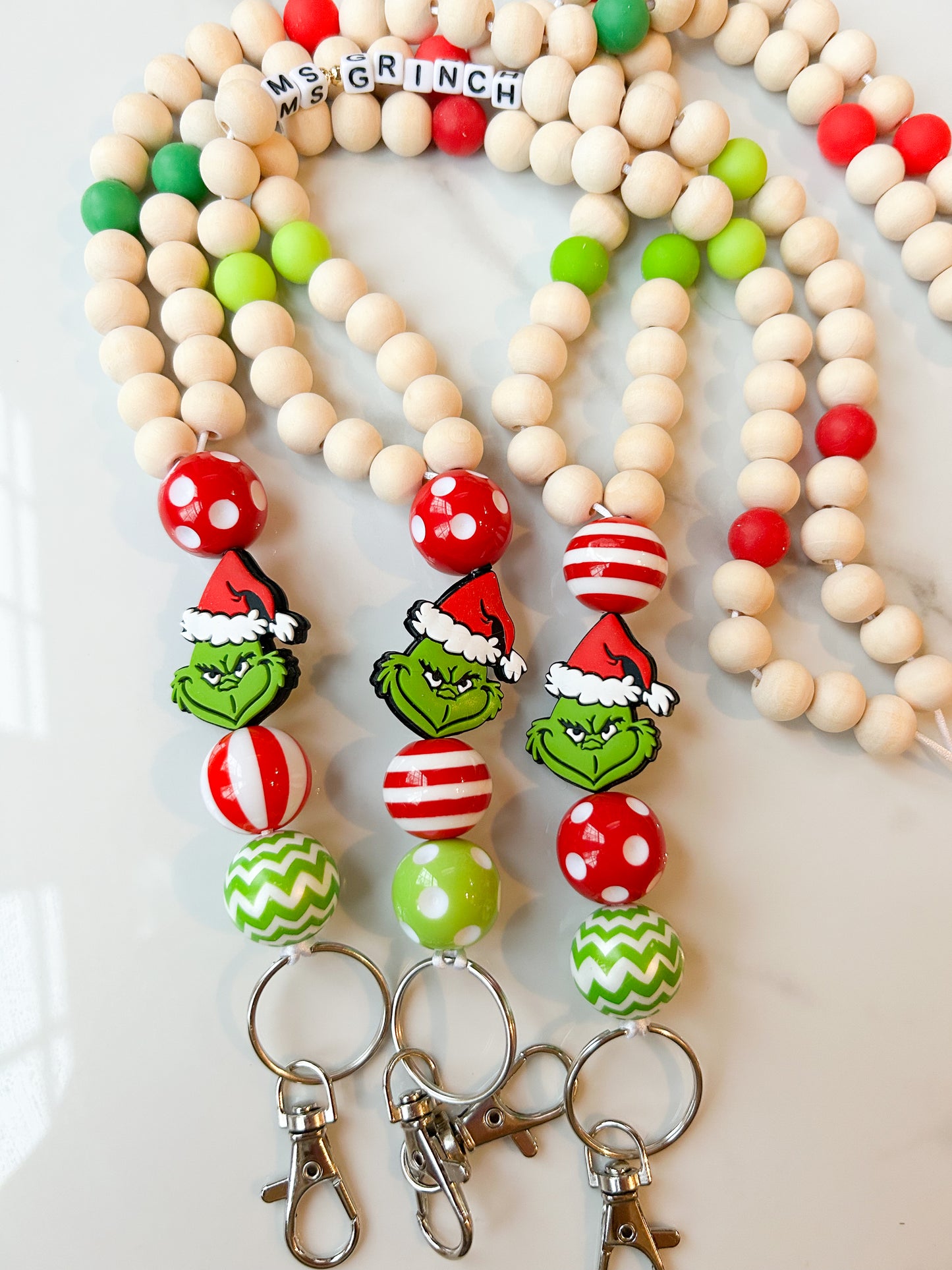 Christmas Teacher Lanyard, Cute Holiday Teacher Lanyard, Cute Elementary Christmas Lanyard, Winter Lanyard, Teacher Gift